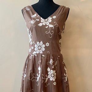 Coldwater Creek Tan Summer Dress
